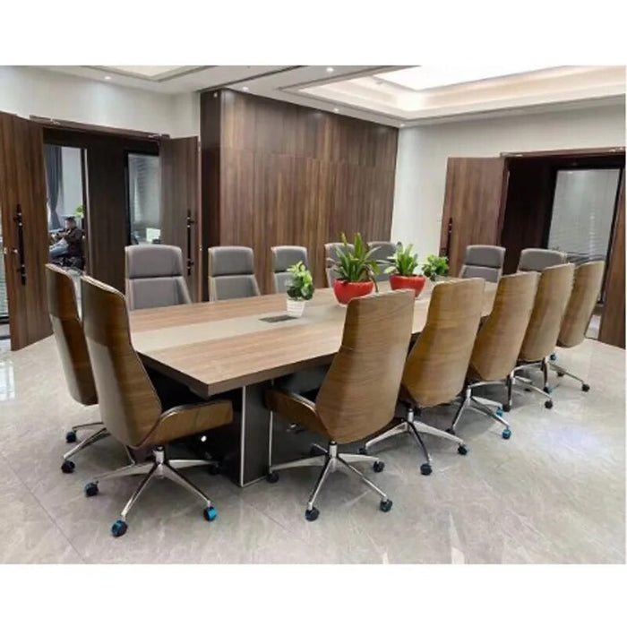 Modern Minimalist Solid Wood Computer Office Chair Computer Ergonomic Leisure Swivel Chair