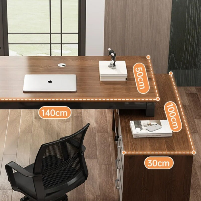 Employee Work Office Desks Table Modern Home Computer Office Desks Simplicity Drawers Escritorio Ordenador Furniture QF50OD