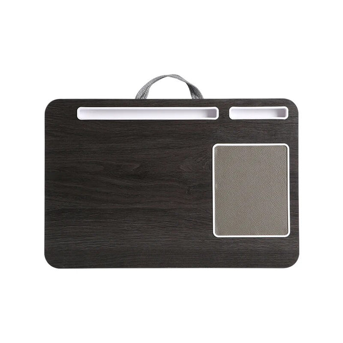 MUMUCC Multifunctional Office Wooden Laptop Desk Storage Card Slot Stable Home Universal with Soft Pillow Laptop Stand