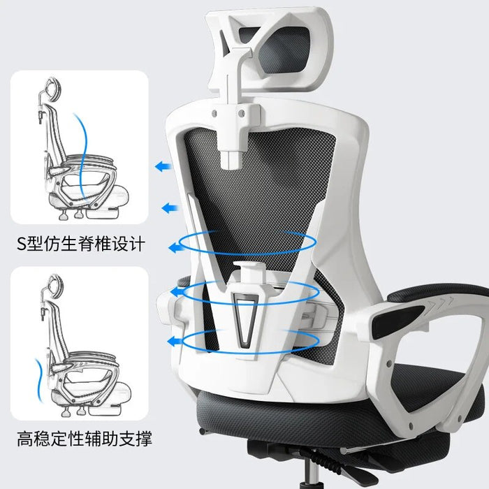 Ergonomic Arm Gaming Office Chairs Computer Recliner Mobiles Lift Swivel Chair Study Comfortable Silla Gamer Office Furniture