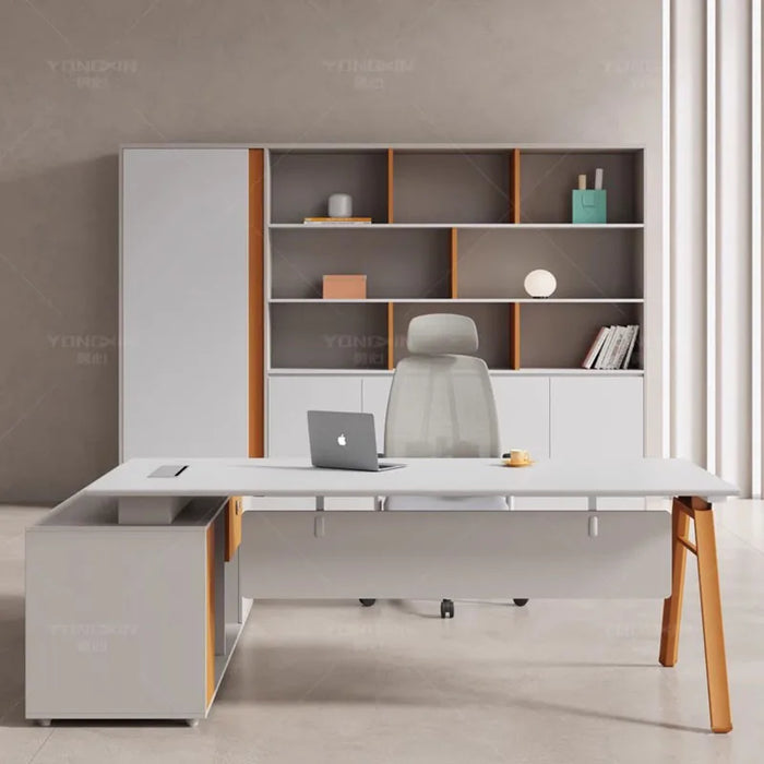 Meeting Vanity Office Desks Corner Drawers Storage Study Office Desks Luxury Writing Escritorios De Oficina Office Furniture