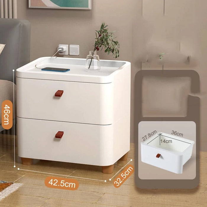 Bedroom Drawers Nightstand Storage rack  Aesthetic Girl Hallway Nightstand Table Minimalist Design Tables Library Furniture