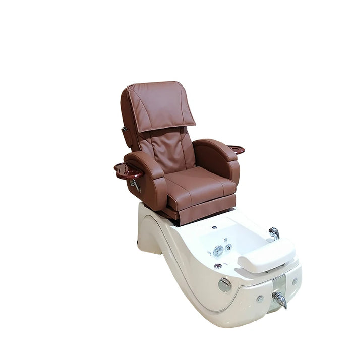 Reclining Manicure Pedicure Chairs Nail Salon Station Luxury Foot Spa Chair Electric Massage Spa Pedicure Chair