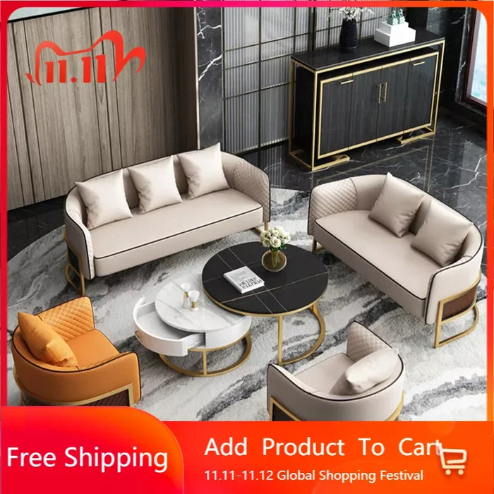 Corner Lazy Living Room Sofas Nordic Floor Luxury Modern Couch Sofas Dining Room Poltrona Luxuosa Apartment Furniture MQ50SF