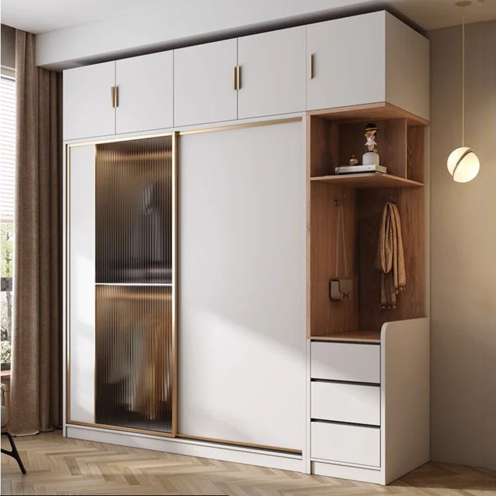 Sliding Door Wardrobe Closet Armable Placard Cupboard Baby Wardrobe Bedroom Dressers Chest Guarda Roupa Living Room Cabinets