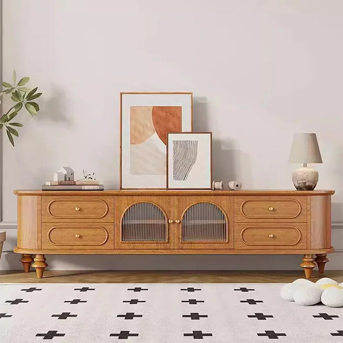Nordic Tv Stand Wood Display Television Table Storage Center Retro Media Salon Console Suporte Para Tv Living Room Furniture