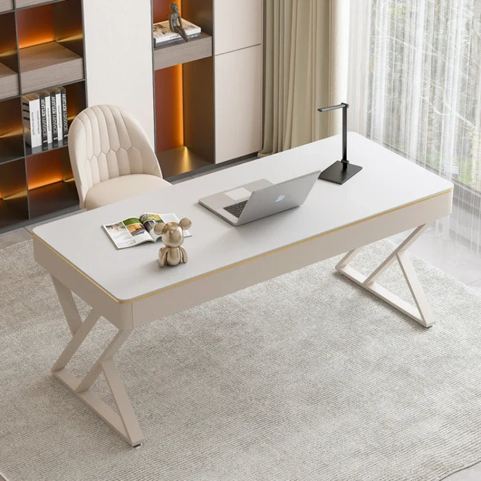 Study Modern Office Desks Slate Luxury Workbench Home Office Desks Table Computer Escritorio Ordenador Work Furniture QF50OD
