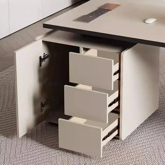 Workflow Desktop Office Desk Executive Storage Computer Laptop Meeting Coffee Office Desk Makeup Table Pliante Furniture HDH