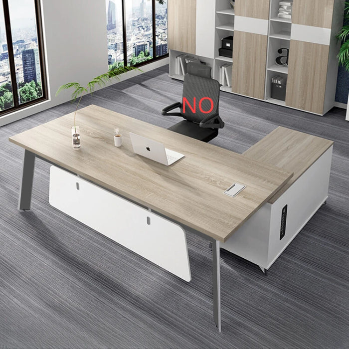 Top Grade Manager Office Desks Charge President Simplicity Combination Office Desks Single Person Escritorios Furniture QF50OD