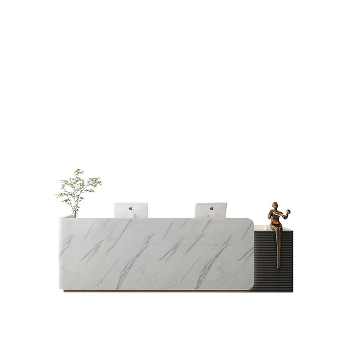 Luxury Bar Reception Desks Mobile Store Hotel Study Beauty Reception Desks Consul Conference comptoir magasin Furniture WJ20XP