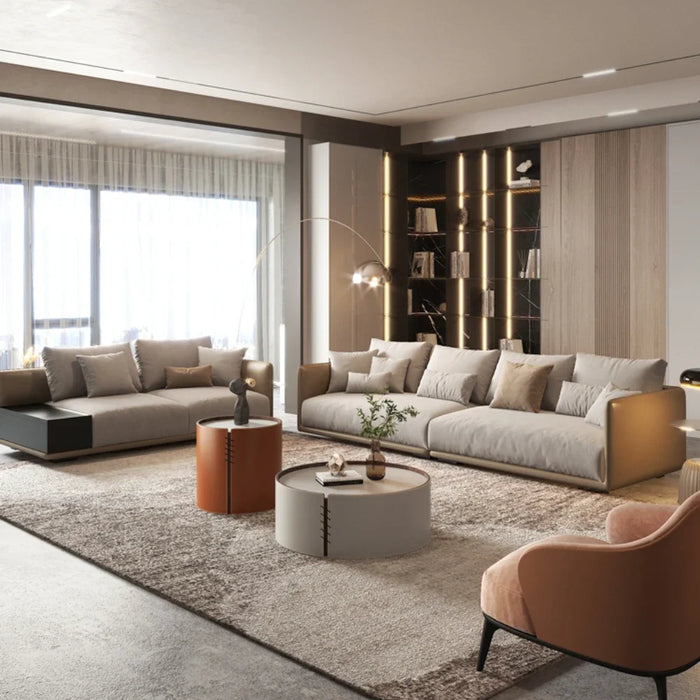 Sofa Living Room Minimalist Light Luxury Silent Style Furniture