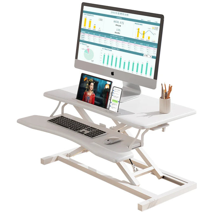 Standing Adjustable Office Desks Computer Executive Foldable Height Office Desks Laptop Workbench Escritorios Furniture QF50OD