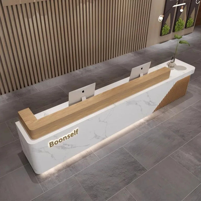 Bar Podium Reception Desk Office Counter Hotel Conference Mobile Beauty Reception Desk Lectern Mostrador Recepcion Furniture
