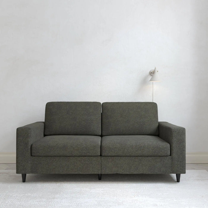 3 Seat Sofa, Living Room Furniture, Gray Linen