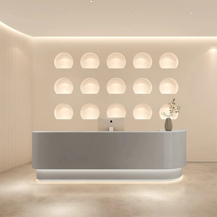 Computer Reception Desk Office Podiums Salon Siting Bar Service Desk Gaming Front Tocador Mueble Maquillaje Salon Furniture