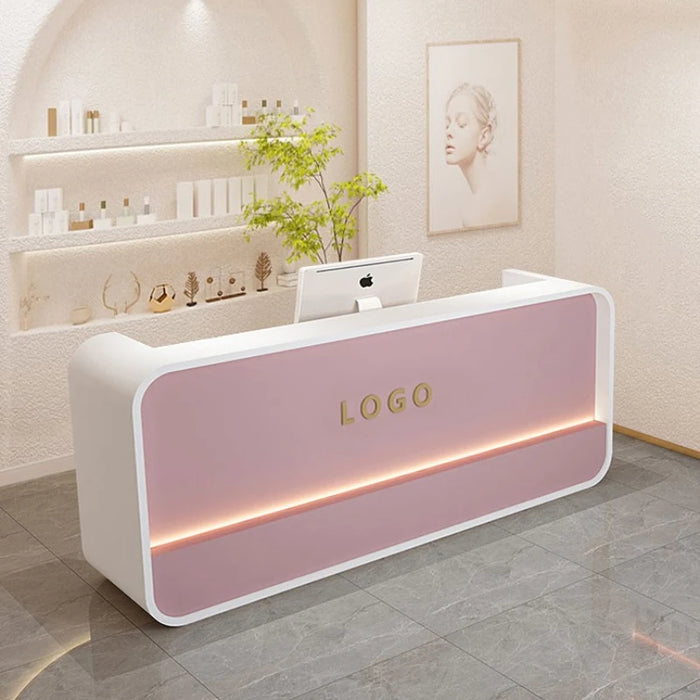 Bar Service Reception Desks Counter Hospital Minimalist Checkout Reception Desks Luxury Recepcion Mostrador Salon Furniture