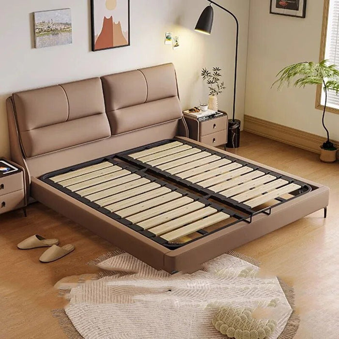 Queen Size Bed Bases European Luxury Glamorous Castle Modern Twin Bed Frame Storage Design Sleeping cama De Casal Furniture