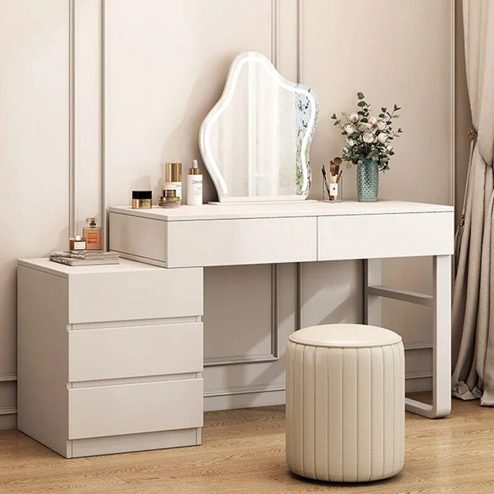 Luxury Make Up Vanity Tables Bedroom Modern Organizer Drawer Storage Cabinet Jewelry Tavolo Trucco Bedroom Furniture LJ50DT