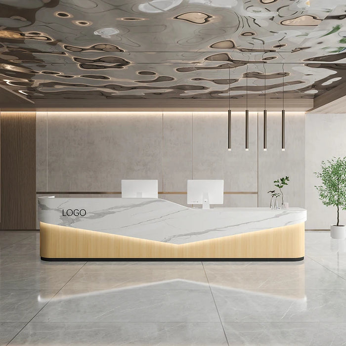 Executive Shop Reception Desks Front Pulpit Cashier Rostrum Reception Desks Study Mostrador Recepcion Minimalist Furniture