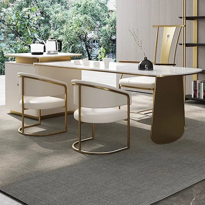 Reception Writing Desk Standing Counter Organizer Office Desks Coffee Meeting Room Table Manucure Professionnel Furniture