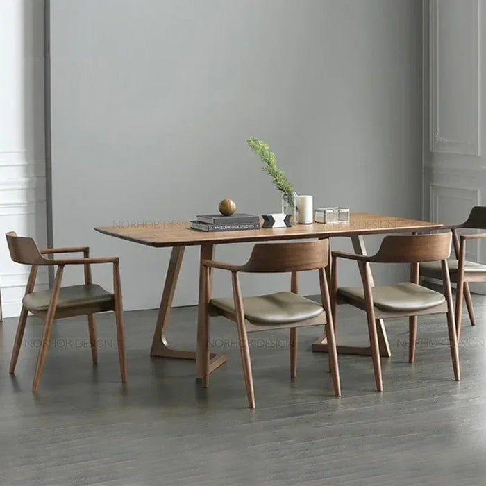 Bedroom Designer Nordic Dining Chair Arm Wooden Dresser Salon Office Dining Chair Ergonomic Modern Luxury Sillas Homes Furniture