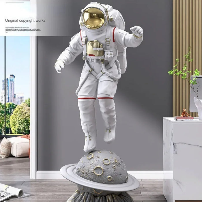 Nordic Style Astronaut Sculptures and Figurines, Luxury Home Large Interior Decoration, Living Room Accessories