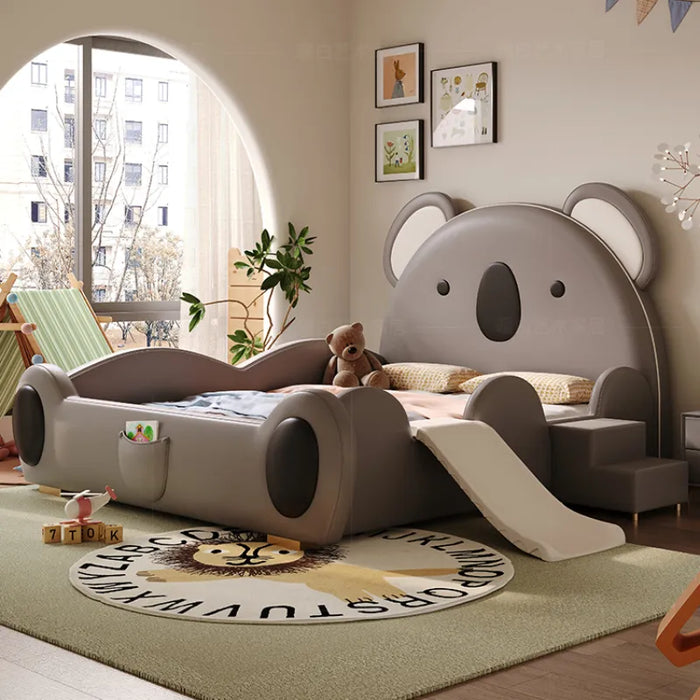 Storage Space Floor Children Beds Modern King Size House Headboards Children Beds Baby Letto Bambini Bedroom Furniture YQ50CB