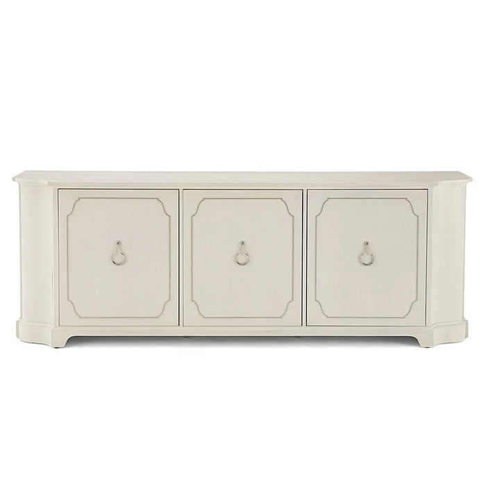Bedroom Tv Cabinet High-end Small Solid Wood American Light Extravagant White Drawer Storage