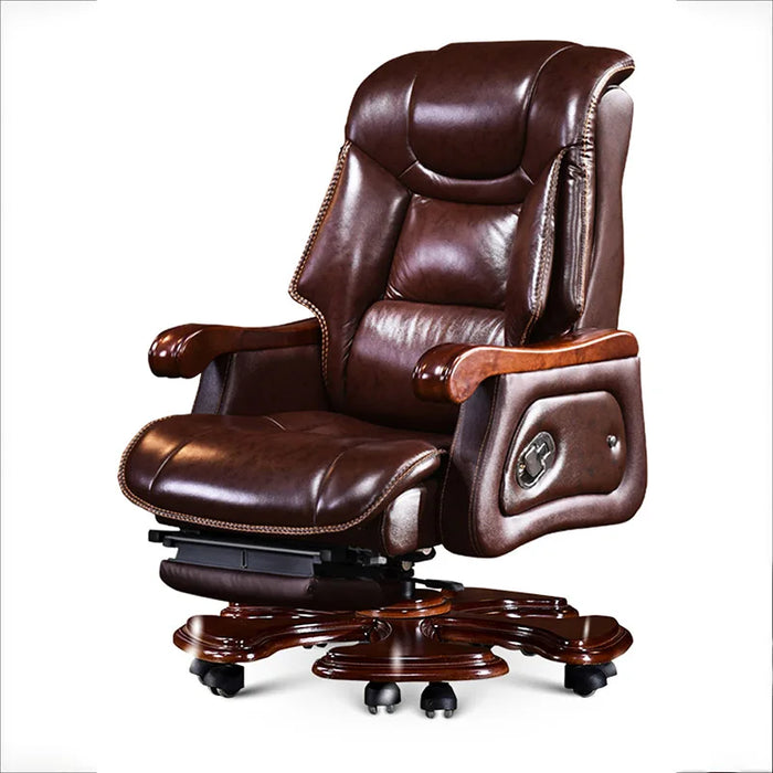 Swivel Cushion Office Chairs Ergonomic Footrest Accent Mobilizer Nordic Chair Leather Recliner Sillas De Oficina Furniture T50BY