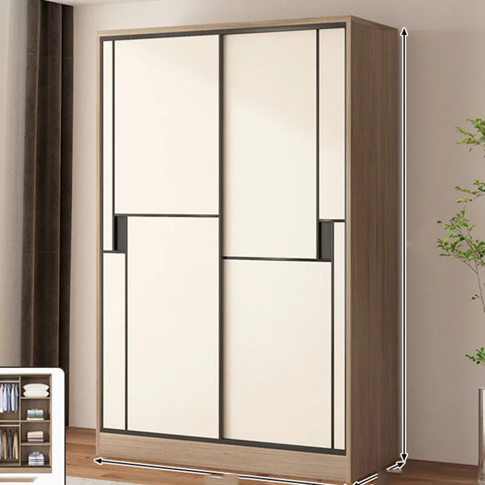 Clothes Dresser Wardrobe Sliding Cabinet Modular Organizers Space Saving Wardrobe Binders Armoire De Rangement Furniture HDH