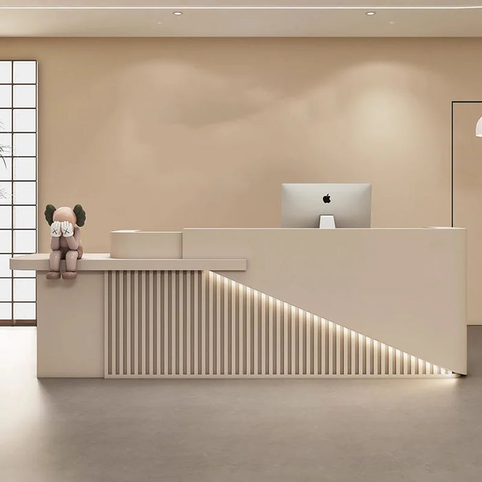 Modern Office Restaurant Tables Front Desk Lectern Pulpit Checkout Hair Salon Shop Counter Bar Podium Stand Leggio Furniture
