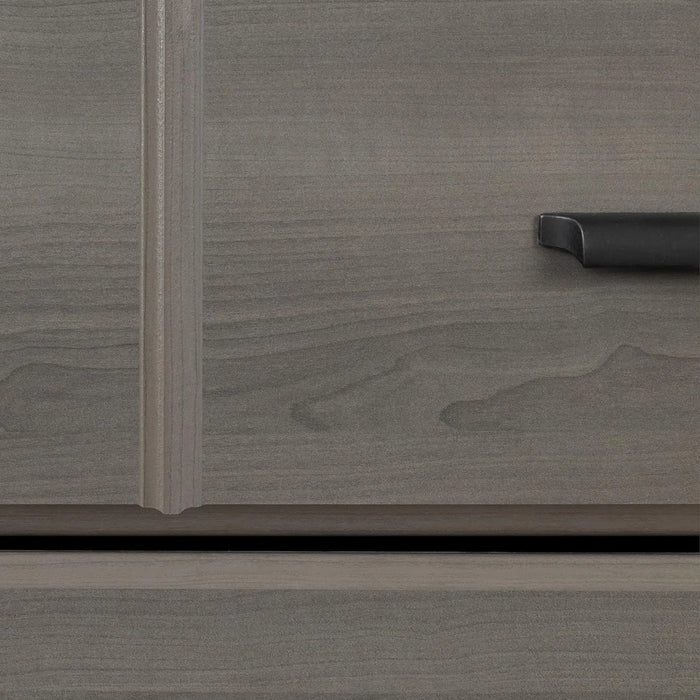 Versa 8-Drawer Freestanding Double Dresser Gray Maple, Traditional Wood Multi-functional Dresser