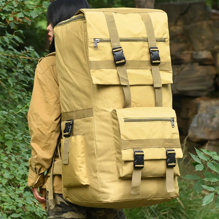 120L Super Capacity Outdoor Travel Backpack Men's Army Military Tactical Rucksack Luggage Bag Sports Mountaineering Hiking Bags