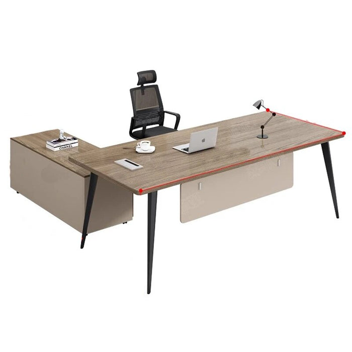 Drawers Bookshelf Office Desk Storage Standing Executive Art Computer Desks Supplies Modern Mesa De Computador Home Furniture