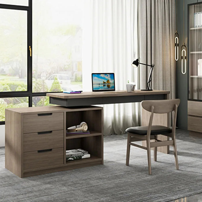Setup Storage Office Desk Legs Adjustable Standing Executive Computer Desks Floor Writing Mesa De Computador Modern Furniture