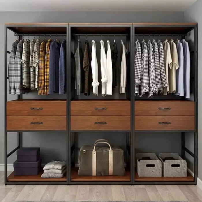 Pantry Cabinet Luxury Wardrobe Shoe Cabinet Baby Clothes Modular Wardrobe Open Drawer Ropero Armables Garden Furniture Sets SQC