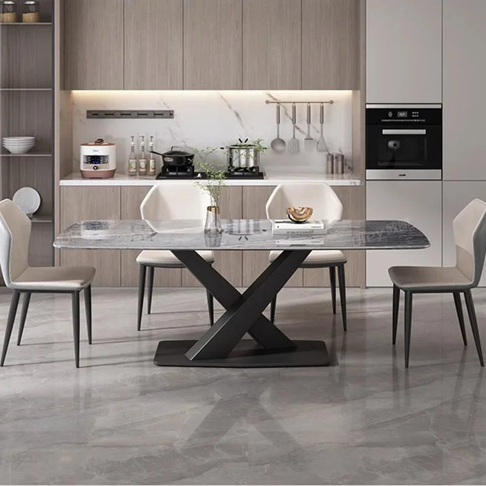 Luxury Art Dining Table Rectangle Nordic Modern Minimalist Design Dining Table Living Room Mesa De Comedor Home Furniture