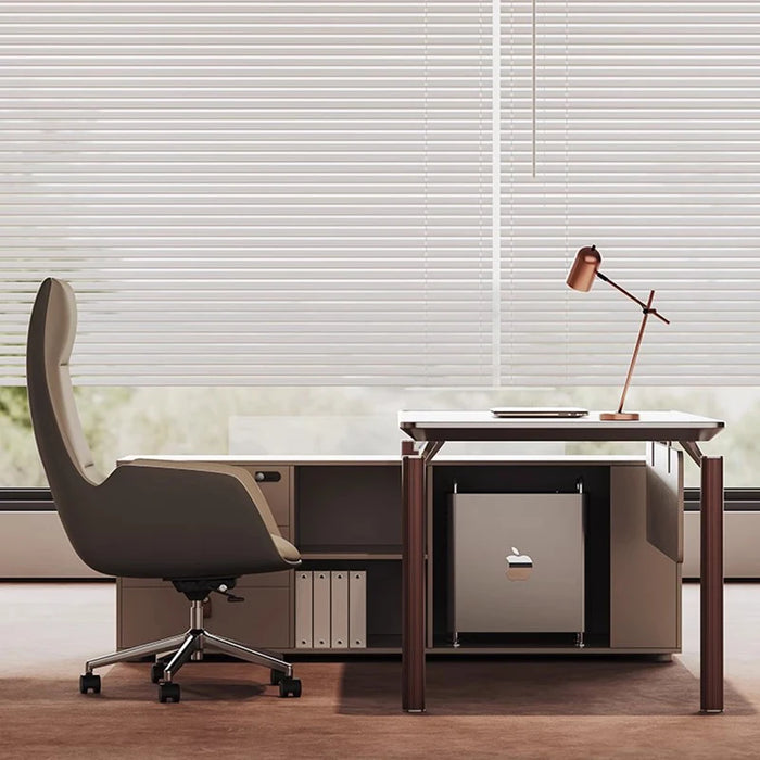 Executive Modern Office Desk Storage Student Corner Conference Office Desk Computer Scrivania Con Cassetti Home Furniture