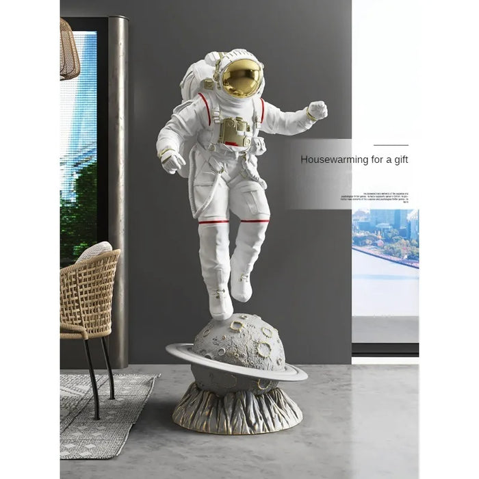 Nordic Style Astronaut Sculptures and Figurines, Luxury Home Large Interior Decoration, Living Room Accessories