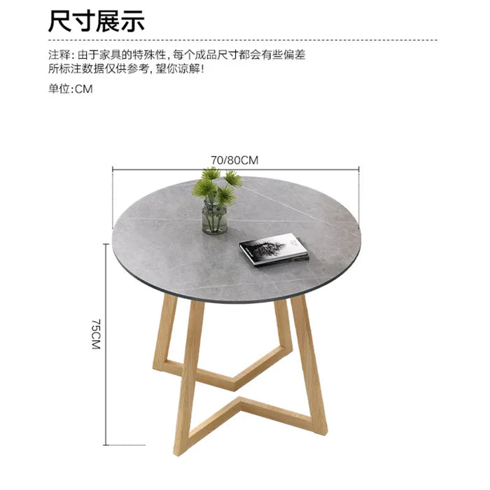 Extendable Round Dining Table Set Dinning Room Chairs Office Salon Lounge Dinnerware Coiffeuse De Chambre Hotel Furniture