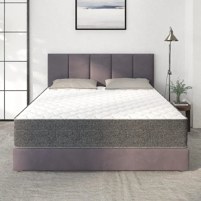 NapQueen King Mattress, 12 Inch Victoria Hybrid Cooling Gel Infused Pocket Spring and Memory Foam Mattress, King Size Mattress