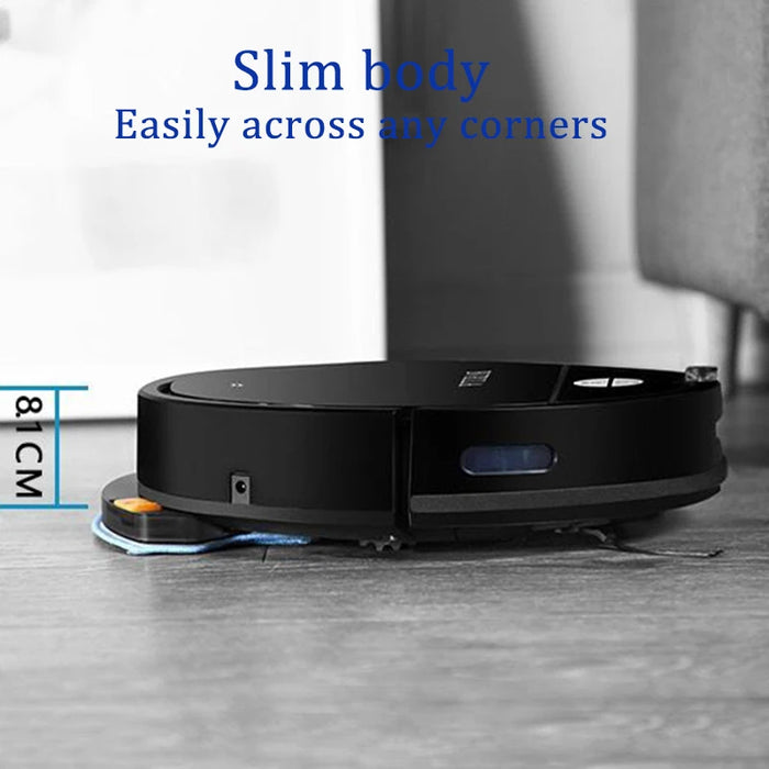 Robot Vacuum Cleaner Sweeper APP Remote Control Wet Mop Water tank Auto-Recharge Scheduled Timing Cleaning Home appliance Helper
