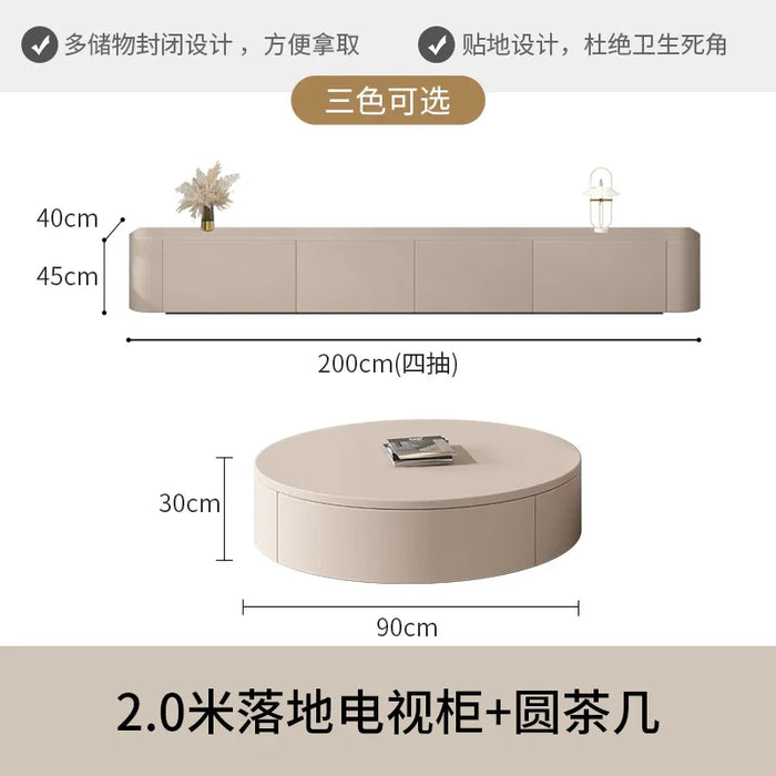 Consoles Mobile Tv Stands Floating Modern Center Plant Table Tv Stands Display Fireplace Muebles Para Casa Living Room Furniture