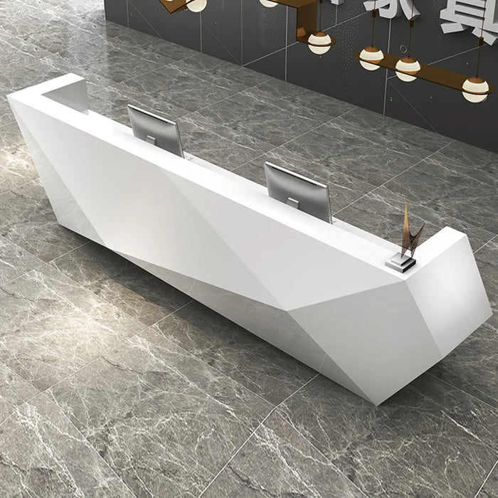 Luxury Store Reception Desk Information Hotel Front Reception Desks Counter Checkout Mostrador Recepcion Beauty Salon Furniture