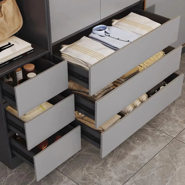 Modern Display Wardrobes Closet Storage Organizer Luxury Space Saving Children Drawers Clothing Rack Display Armario Furniture