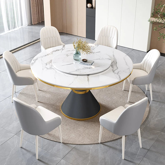 Living Room Dining Room Set Nordic Combination Mobile Chair Designer Kitchen Modern Round Tavolino Da Salotto Home Furniture