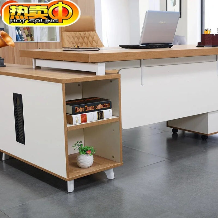 Office furniture boss desk president desk simple modern Taipan desk manager desk supervisor desk chair single person