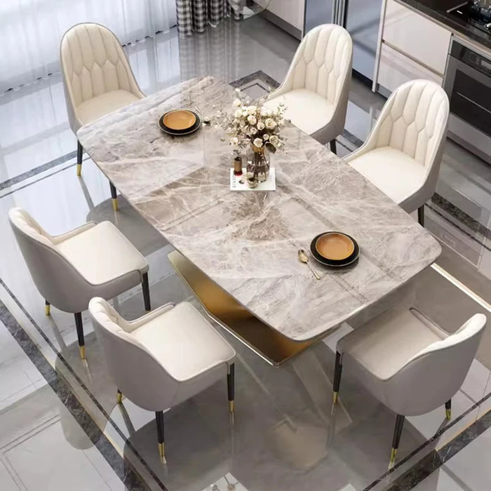 Waterproof Apartmen Dining Tables Entryway White High Small Coffee Tables Marble Mobile Mesas De Comedor Living Room Furnitures
