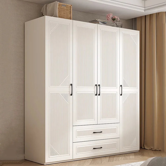 Wood Cupboard Wardrobe Baby Placard Chest Closet Armable Wardrobe Dressers Clothes Rack Guarda Roupa Living Room Cabinets