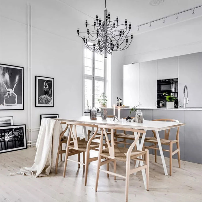 Summer Fruits Led Chandelier Italian Hanging Lights Kitchen Living Room Decor Simpl Dimmer Pendant Suspension Ceiling Lamp